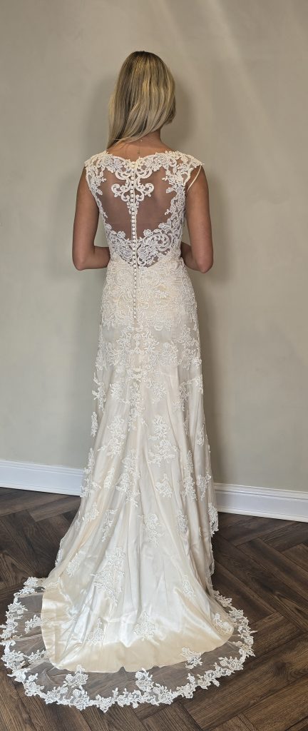 Sottero & Midgley illusion back Wedding Dress