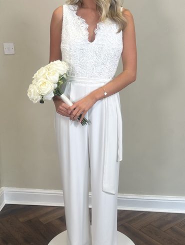 Bianco Evento Trinity Jumpsuit