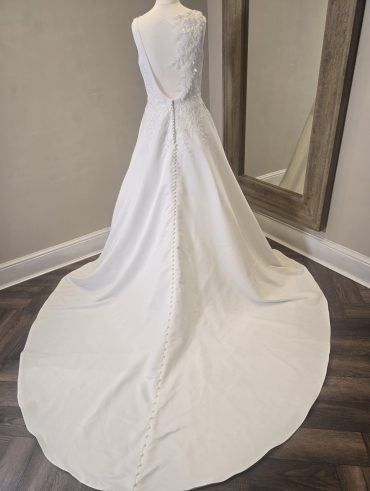 Maggie Sottero Paxton - illusion back dress