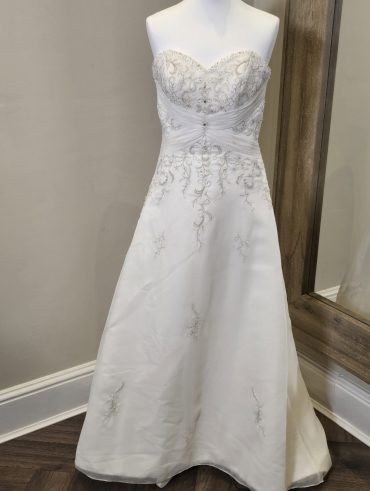 Mori Lee Corset Back Wedding Dress