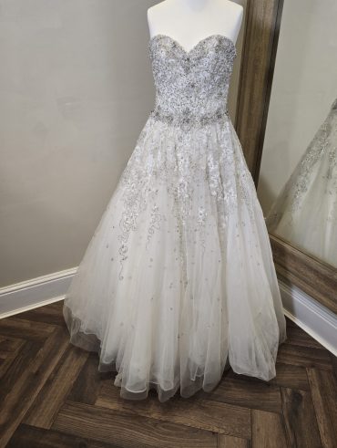 Mori Lee Strapless Wedding Dress