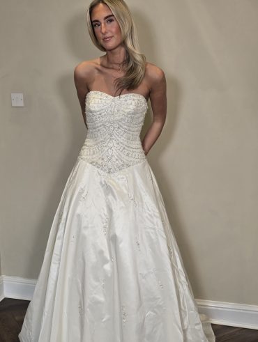 Trudy Lee Strapless Wedding Dress