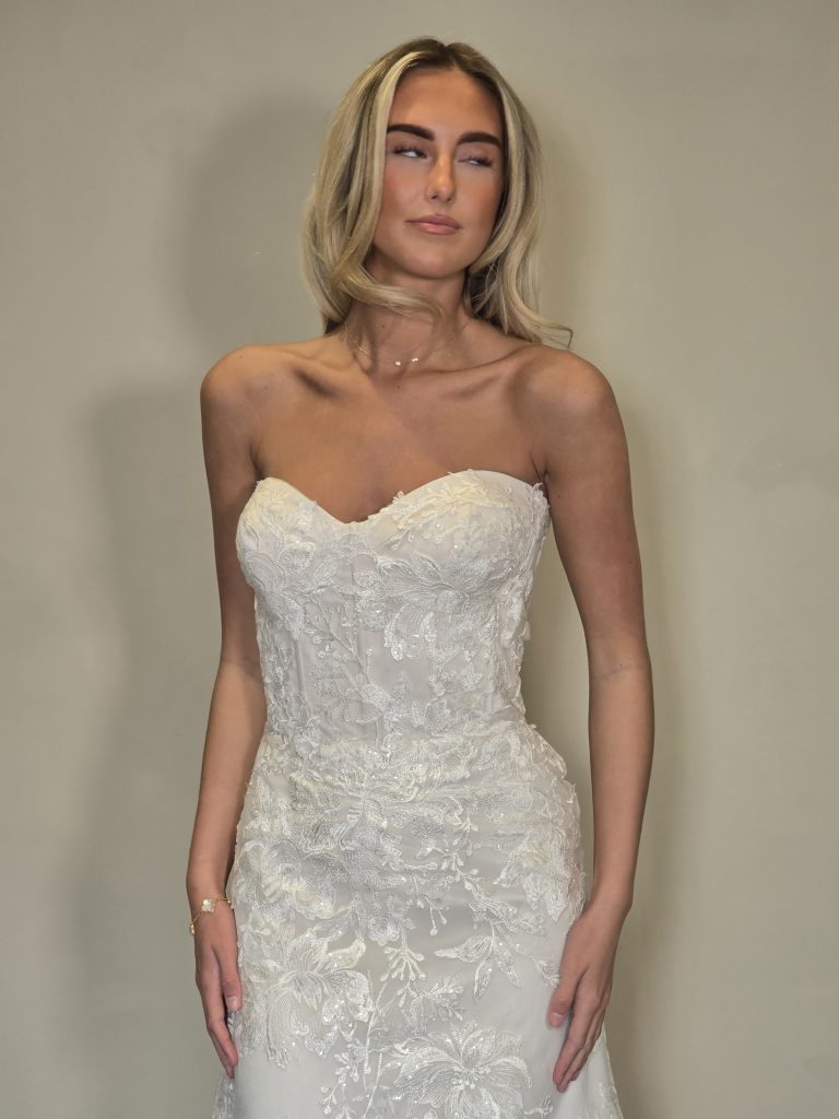 White Rose Wedding Dress