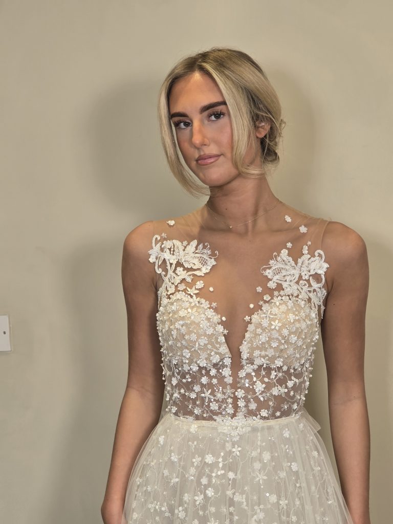 Berta Muse Demi designer wedding dress