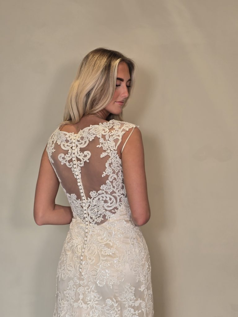 Sottero & Midgley illusion back Wedding Dress